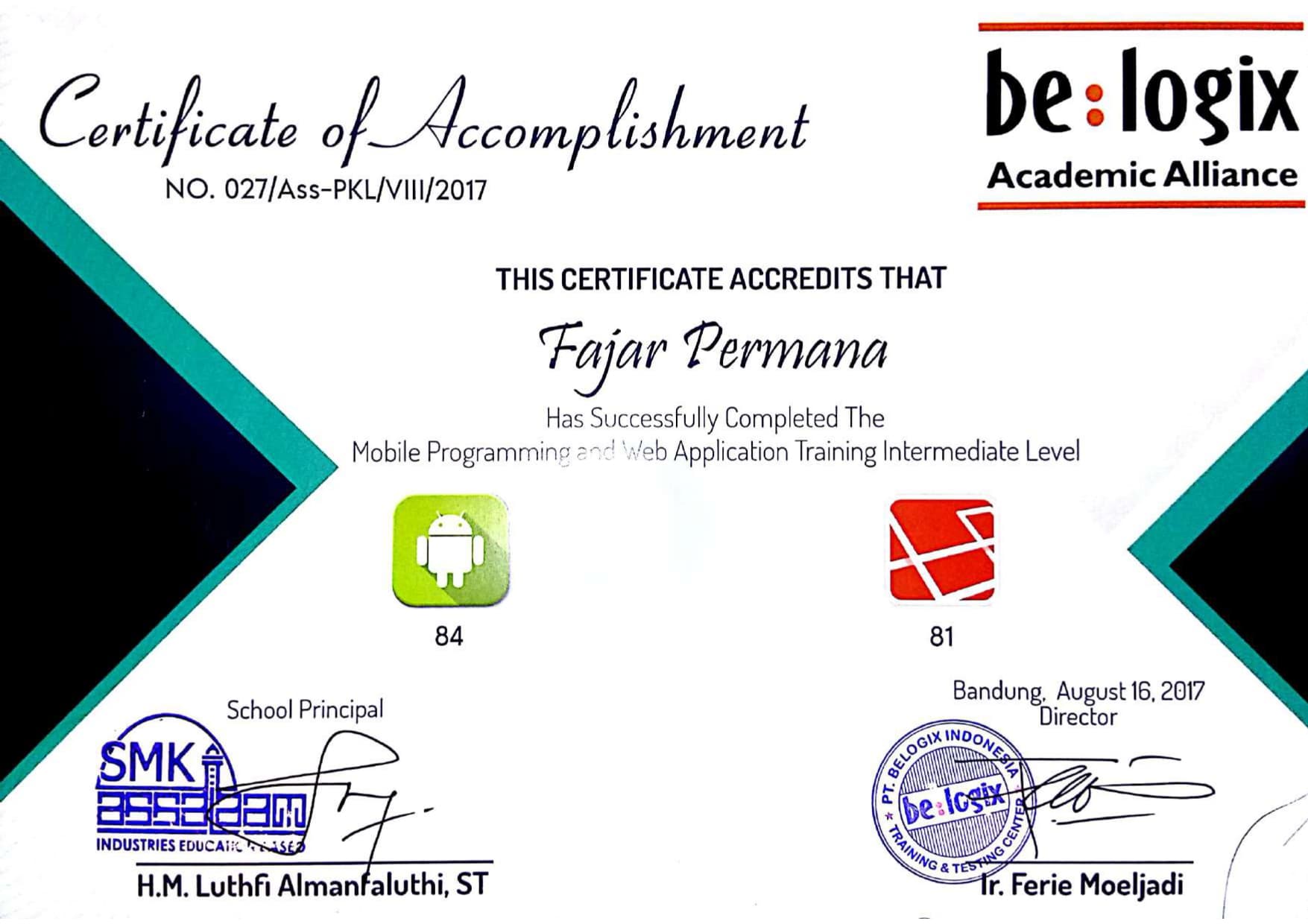 Mobile Programming & Web App Training